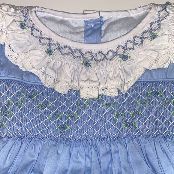 Blue Cecil & Lou smocked dress - Picture 2 of 11